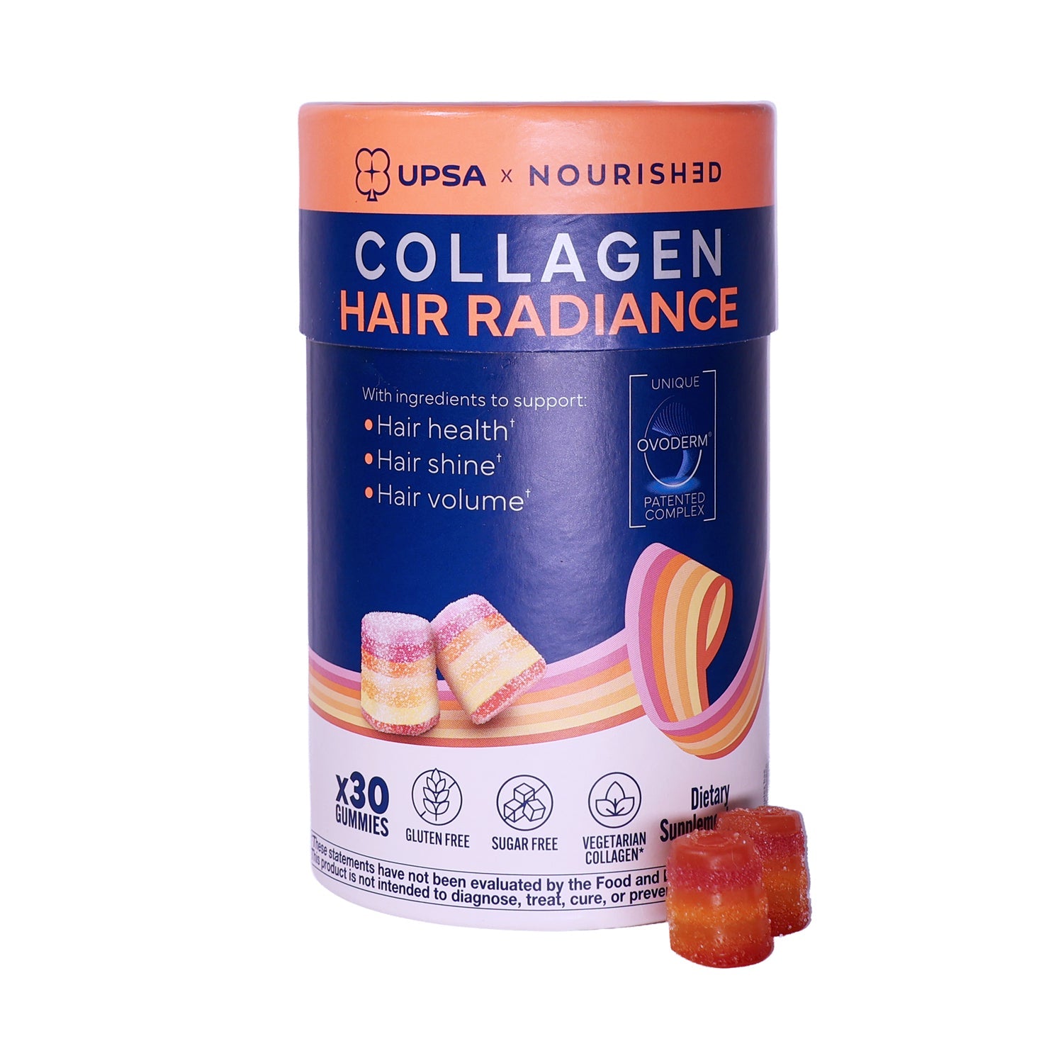 Hair Radiance Collagen Gummies - UPSA Nourished Gummies