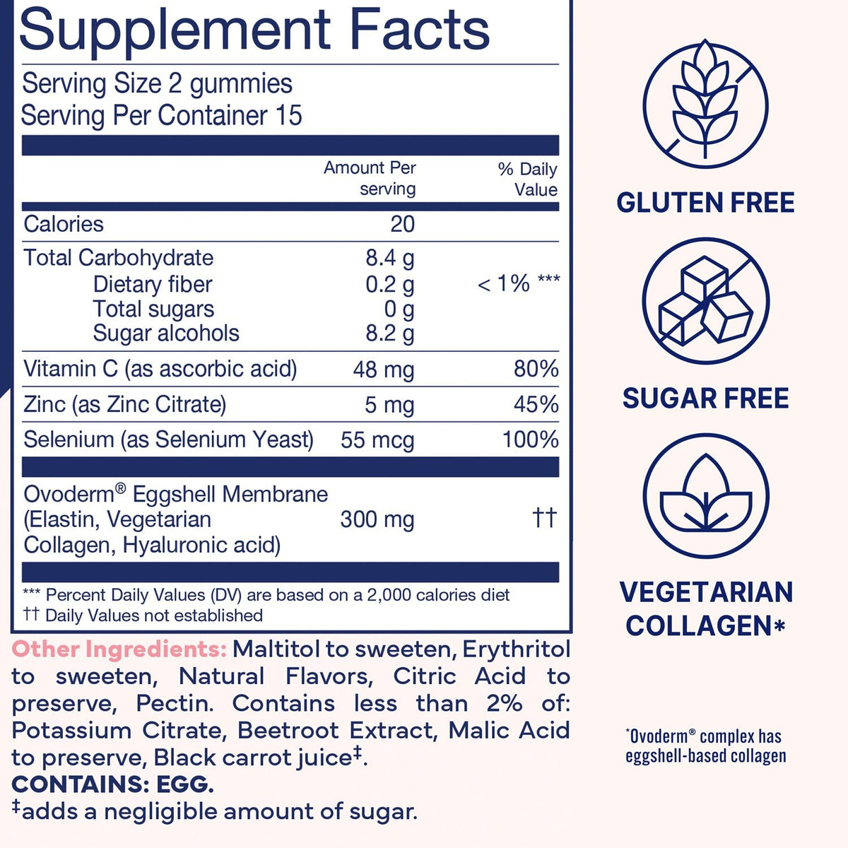 Skin Lift Collagen Gummies - UPSA Nourished Gummies