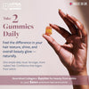 UPSA Hair Radiance Collagen Gummies - UPSA Nourished Gummies