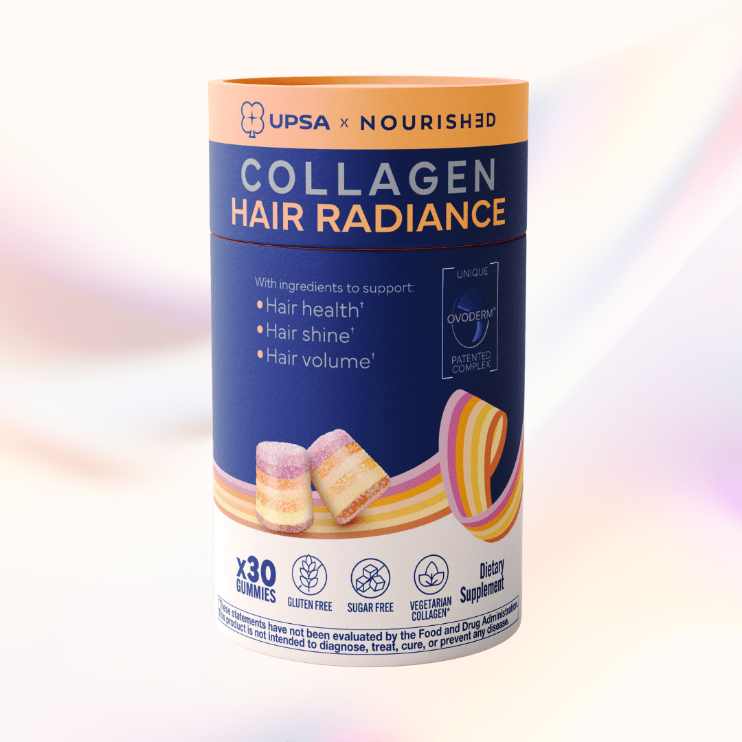 UPSA Hair Radiance Collagen Gummies - UPSA Nourished Gummies